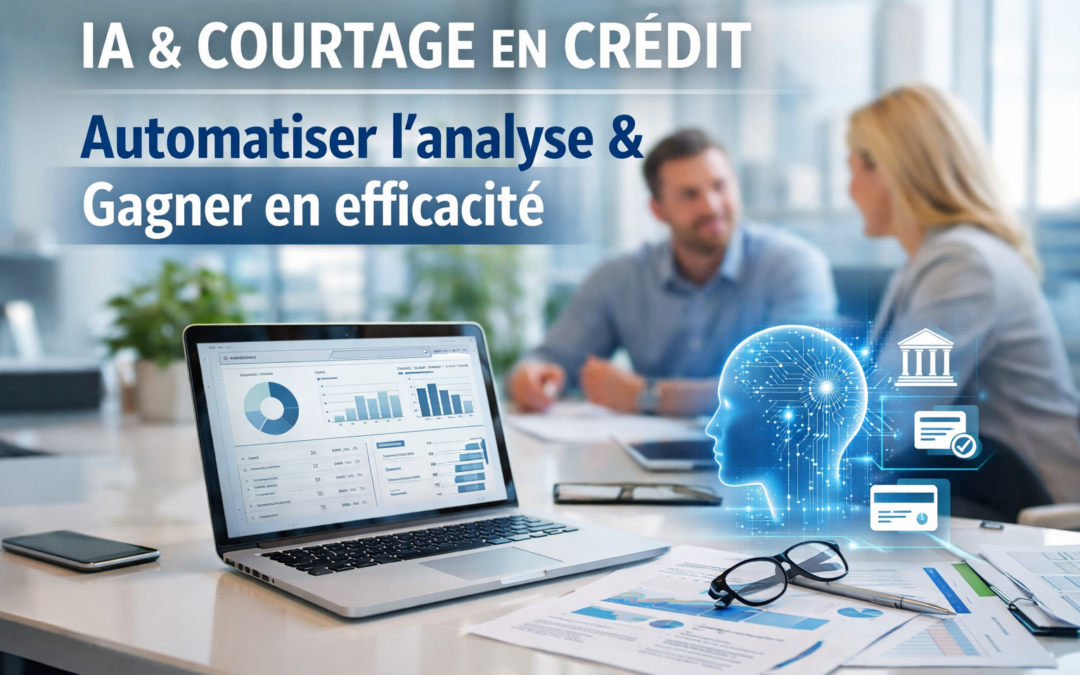 IA et courtage en crédit : comment automatiser l’analyse et gagner en efficacité